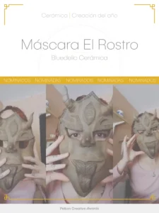 Máscara El Rostro - Bluedelic Cerámica