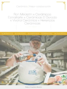 Ron Medellín x Cerámicas Esmaltarte x Cerámicas El Dorado x Vivoral Cerámica x Herencias Cerámicas