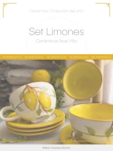 Set Limones - Cerámicas Noé Villa